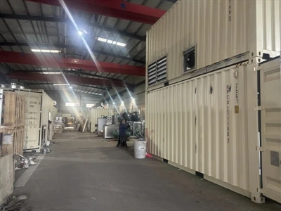 Magna tas-silġ tal-flake kontenerizzata biex tagħmel is-silġ